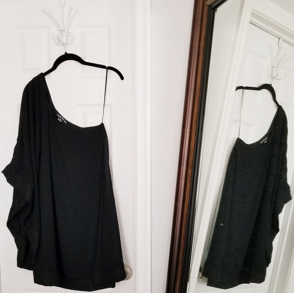 One Shoulder Silky Shift Dress - Picture 3 of 5